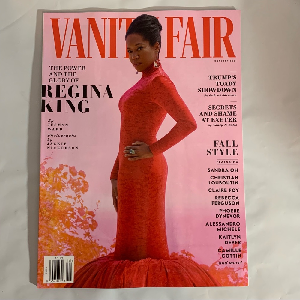 Vanity Fair Magazine October 2021 Regina King SANDRA OH Fall Style Louboutin